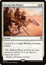 Secure the Wastes · 31 · Commander: Reality Fracture · Non-foil