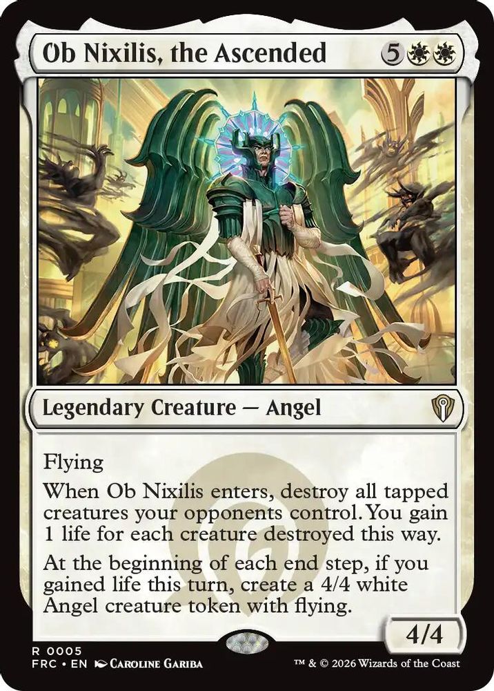 Ob Nixilis, the Ascended · 5 · Commander: Reality Fracture · Non-foil
