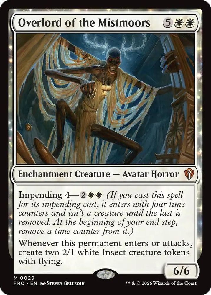 Overlord of the Mistmoors · 29 · Commander: Reality Fracture · Non-foil