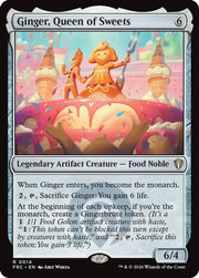 Ginger, Queen of Sweets · 14 · Commander: Reality Fracture · Non-foil