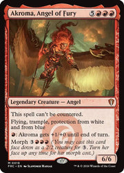 Akroma, Angel of Fury · 19 · Commander: Reality Fracture · Non-foil