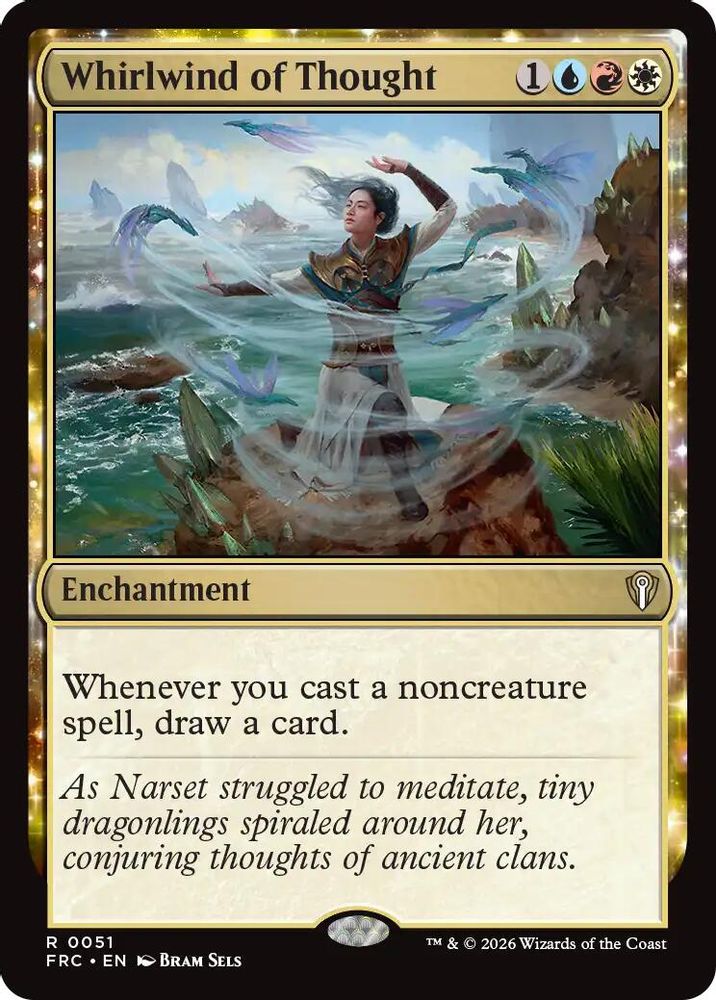 Whirlwind of Thought · 51 · Commander: Reality Fracture · Non-foil