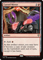 Cursed Mirror · 49 · Commander: Reality Fracture · Non-foil