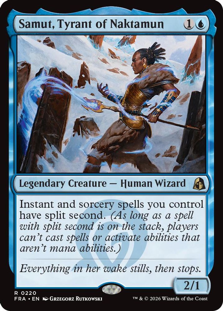 Samut, Tyrant of Naktamun · 220 · Reality Fracture · Foil