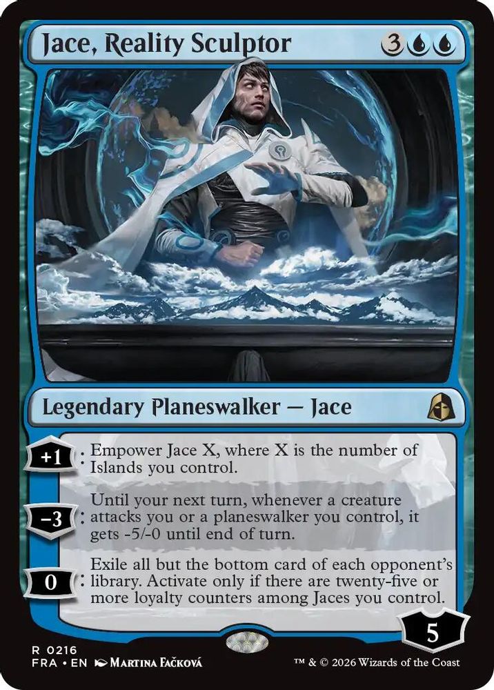 Jace, Reality Sculptor · 216 · Reality Fracture · Non-foil