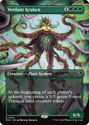 Verdant Kraken (Borderless) · 375 · Reality Fracture · Non-foil