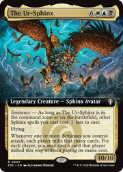 The Ur-Sphinx (Extended Art) · 97 · Commander: Reality Fracture · Non-foil
