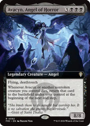 Avacyn, Angel of Horror (Extended Art) · 92 · Commander: Reality Fracture · Non-foil