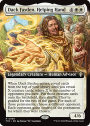 Dack Fayden, Helping Hand (Extended Art) · 89 · Commander: Reality Fracture · Non-foil