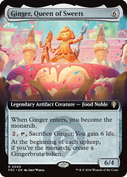 Ginger, Queen of Sweets (Extended Art) · 99 · Commander: Reality Fracture · Non-foil