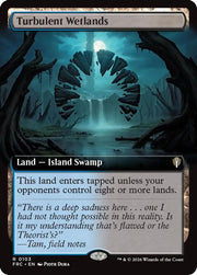 Turbulent Wetlands (Extended Art) · 103 · Commander: Reality Fracture · Non-foil
