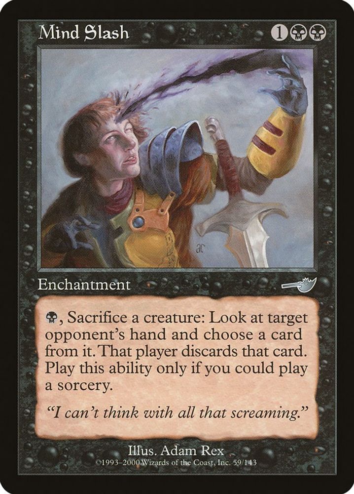 Mind Slash · 59 · Nemesis · Non-foil
