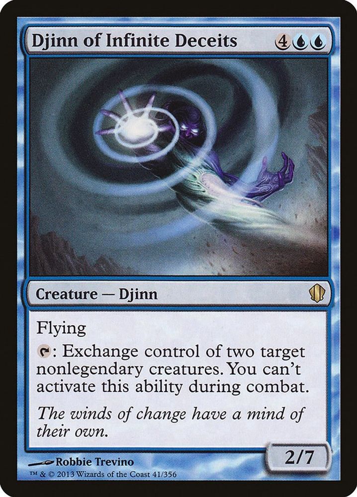 Djinn of Infinite Deceits · 41 · C13 · Non-foil