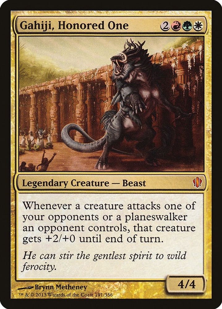 Gahiji, Honored One · 191 · C13 · Non-foil