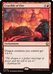 Crucible of Fire · 148 · Commander: Foundations · Non-foil