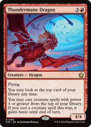 Thundermane Dragon · 182 · Commander: Foundations · Non-foil