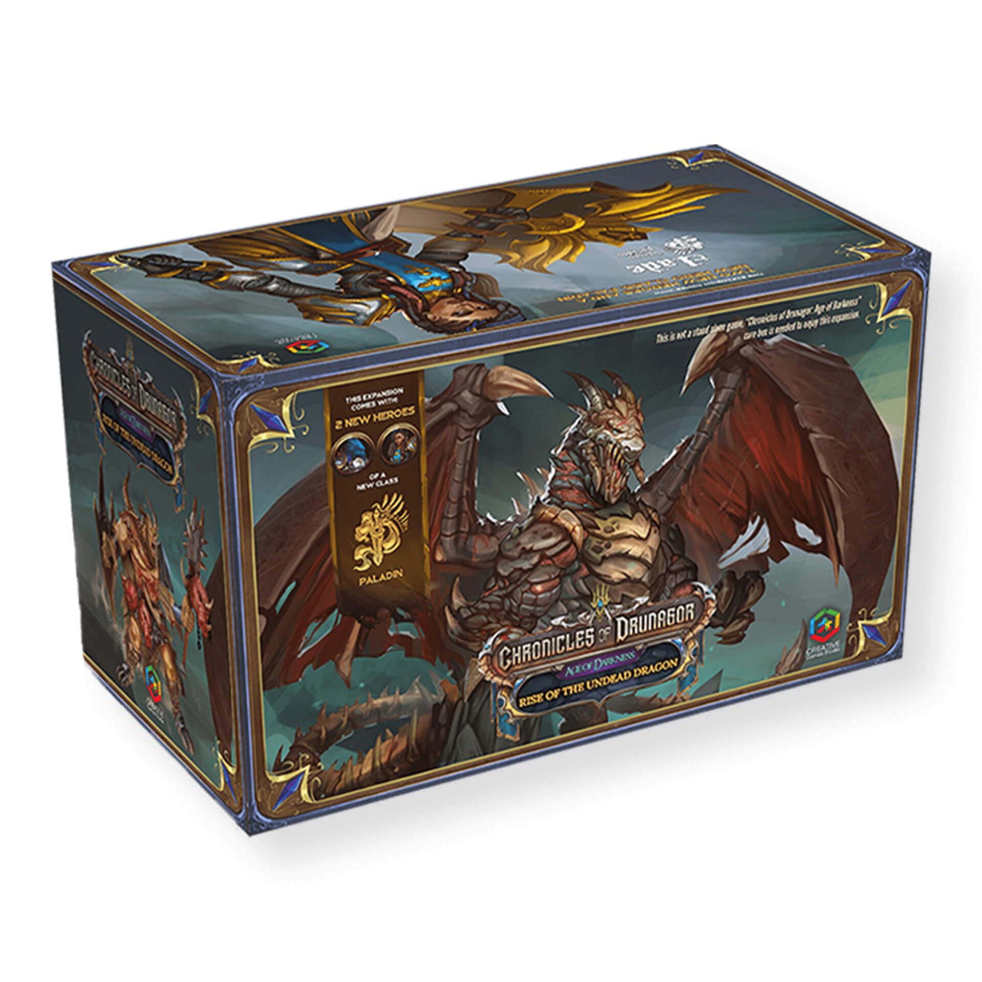 Chronicles of Drunagor: Age of Darkness - Rise of the Undead Dragon Expansion (PREORDER) - Age of Darkness - Rise of the Undead Dragon Expansion.