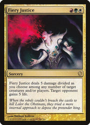 Fiery Justice · 188 · Commander 2013 · Non-foil