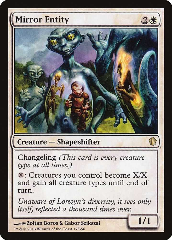 Mirror Entity · 17 · C13 · Non-foil