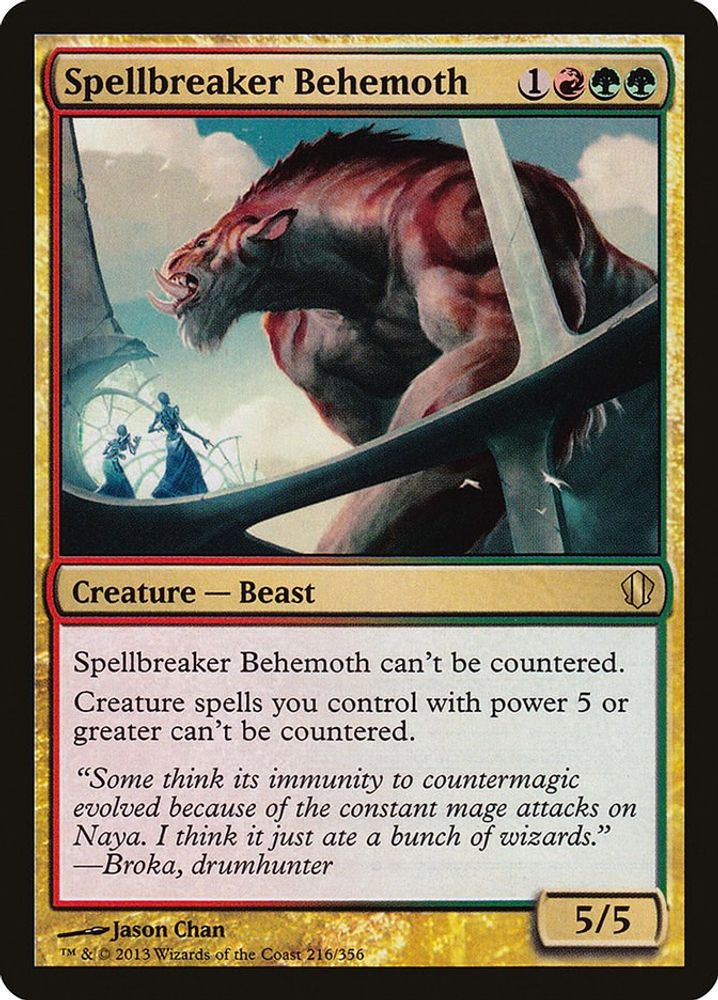 Spellbreaker Behemoth · 216 · C13 · Non-foil