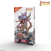 Dungeons & Lasers: Gervase the Ettin (Unpainted) - Unpainted resin miniature of a two-headed, muscular Ettin wielding a large club with detailed armor and cloth elements.