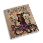 Cats of Catthulhu, 10th Anniversary Edition - Adventure Book - Softcover adventure book with a brown cover featuring a cat-octopus hybrid illustration and Gothic-style title text.