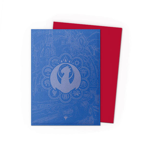Dragon Shield Dual Sleeves 100ct Box - MTG Guildpact Series - Izzet Le Riftgate Dragon Shield Dual Sleeves 100ct Box - MTG Guildpact Series - Izzet Le Riftgate