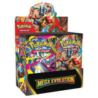 Pokémon TCG: Mega Evolution - Enhanced Booster Display - Colorful Pokémon TCG Mega Evolution Enhanced Booster display box showing vibrant card packs with dynamic Pokémon artwork and