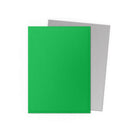 Dragon Shield Dual Sleeves 100ct Box - Matte Apple Green & Silver (PREORDER) - Matte apple green and silver dual card sleeves with smooth finish, designed for card protection.