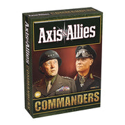 Axis & Allies: Commanders (PREORDER) - Axis & Allies Commanders expansion box featuring two military generals on dark green background with bold white and gold.