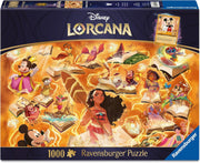 1000 Piece Puzzle: Disney Lorcana Glimmers of the Realm - Amber - Colorful 1000-piece Disney Lorcana puzzle box featuring Amber character and glowing fantasy elements.