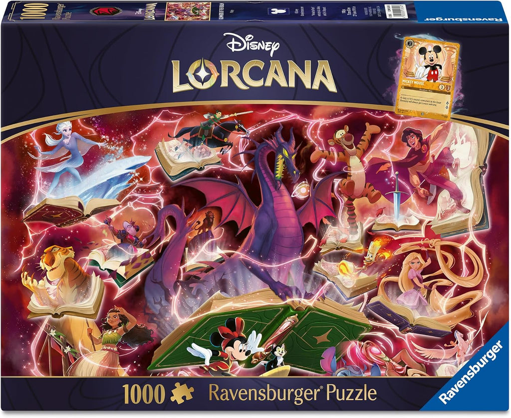 Disney Lorcana: Glimmers of the Realm Puzzle: Ruby