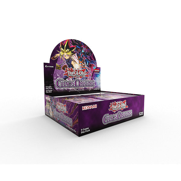 Yu-Gi-Oh: Chaos Origins Booster Display