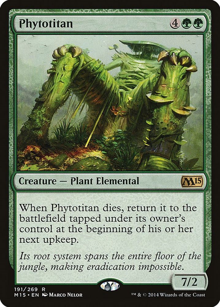 Phytotitan · 191 · Magic 2015 (M15) · Non-foil