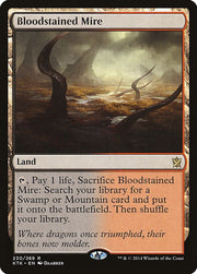 Bloodstained Mire · 230 · Khans of Tarkir · Non-foil