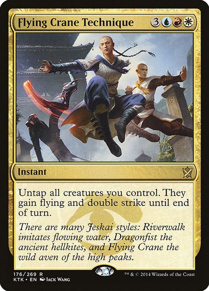 Flying Crane Technique · 176 · Khans of Tarkir · Non-foil