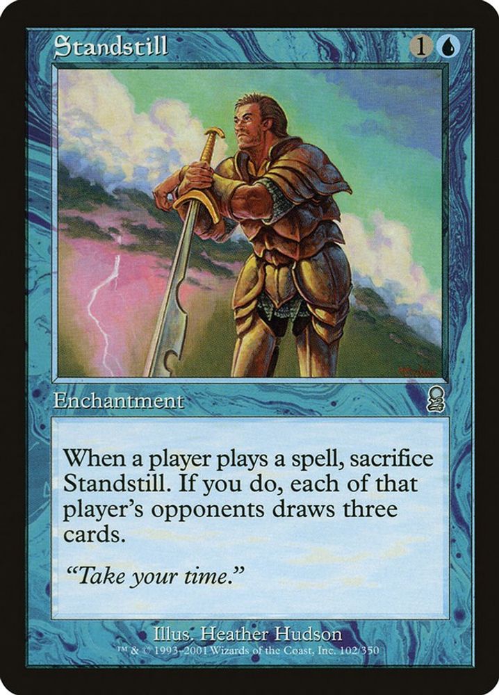 Standstill · 102 · Odyssey · Non-foil
