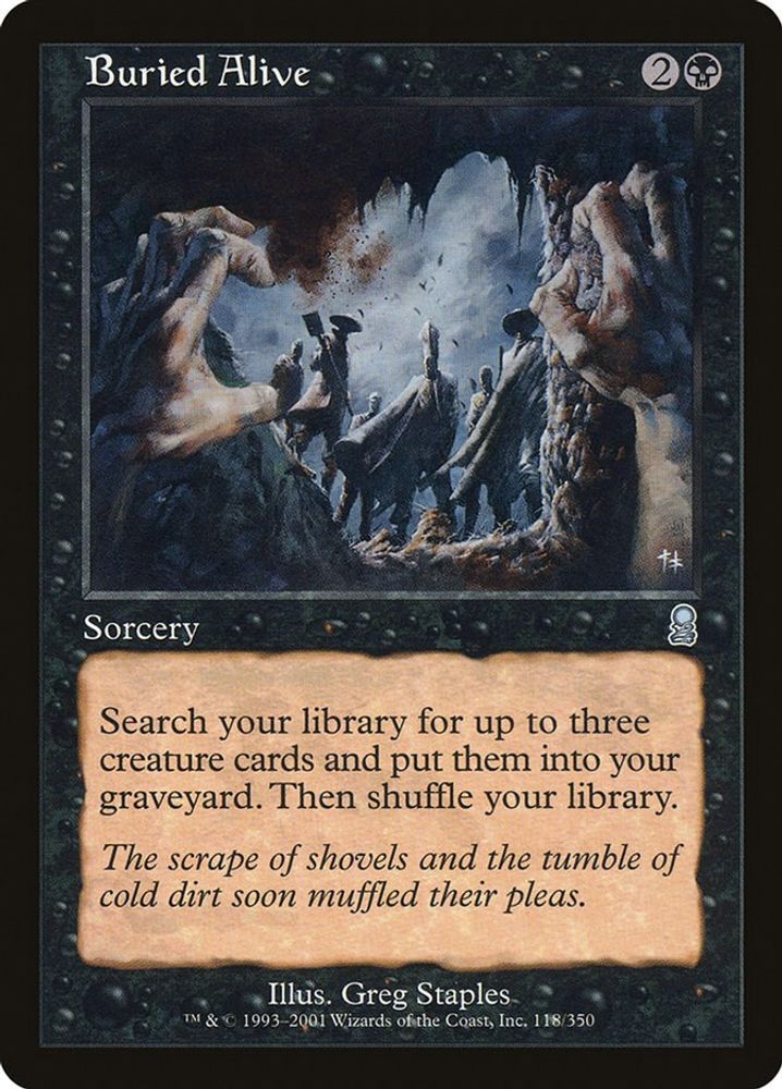 Buried Alive · 118 · Odyssey · Non-foil