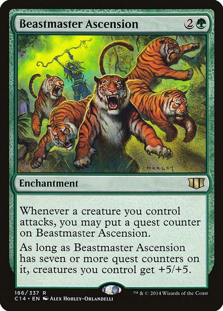 Beastmaster Ascension · 186 · C14 · Non-foil