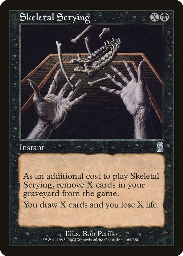 Skeletal Scrying · 161 · Odyssey · Non-foil