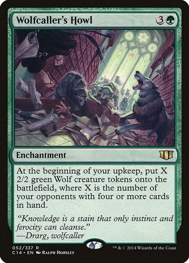 Wolfcaller's Howl · 52 · C14 · Non-foil