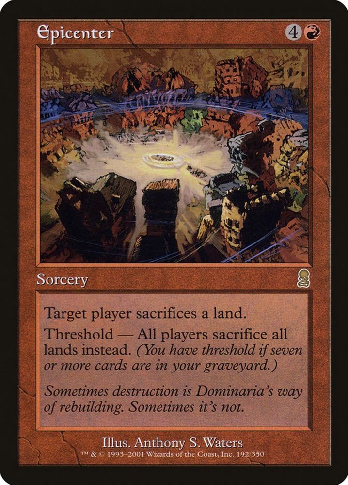 Epicenter · 192 · Odyssey · Non-foil