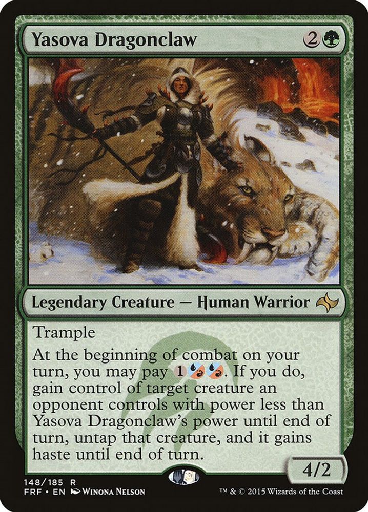Yasova Dragonclaw · 148 · FRF · Non-foil