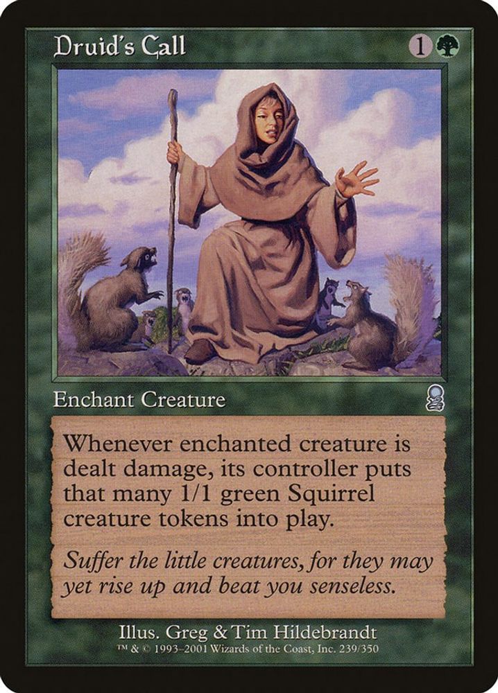 Druid's Call · 239 · Odyssey · Foil