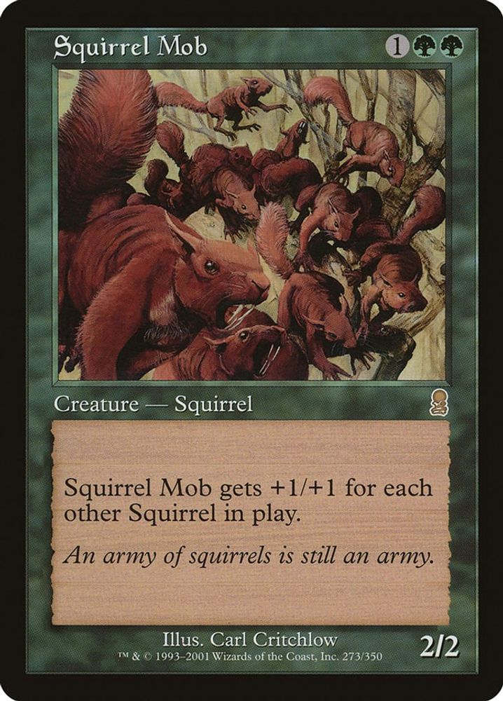 Squirrel Mob · 273 · Odyssey · Non-foil