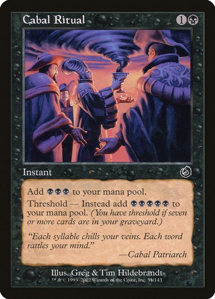 Cabal Ritual · 51 · TOR · Non-foil