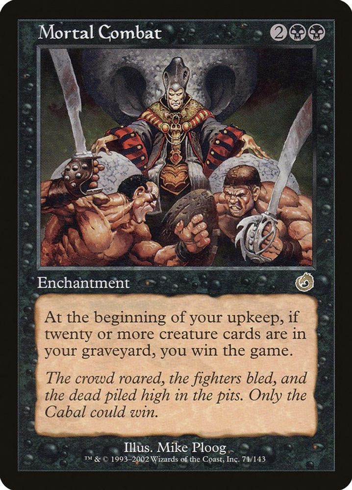 Mortal Combat · 71 · TOR · Non-foil