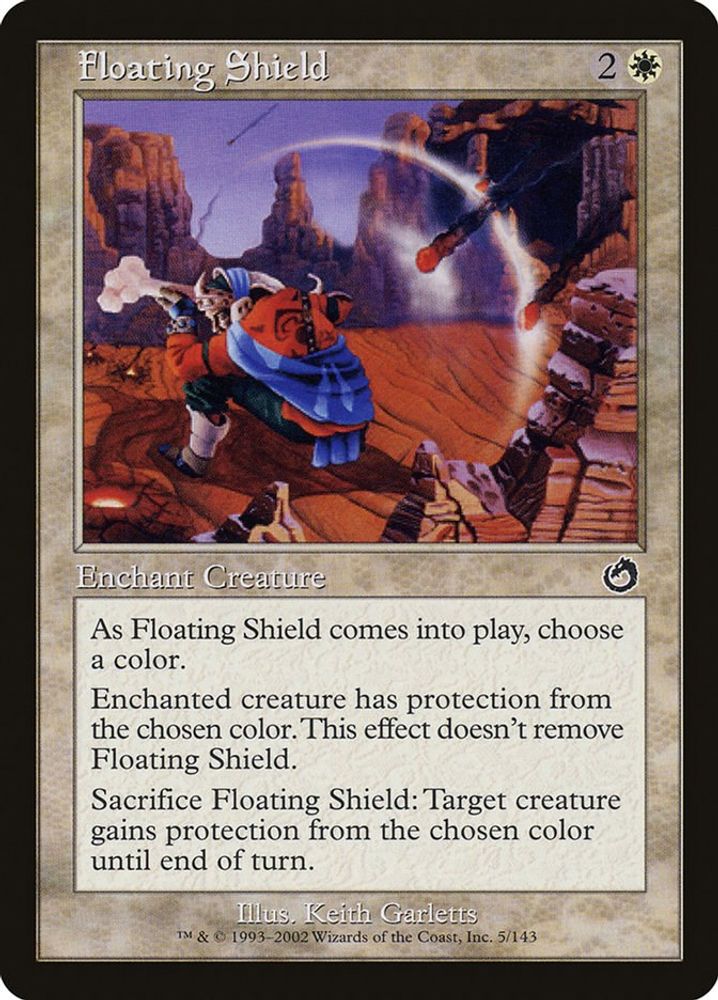 Floating Shield · 5 · Torment · Foil