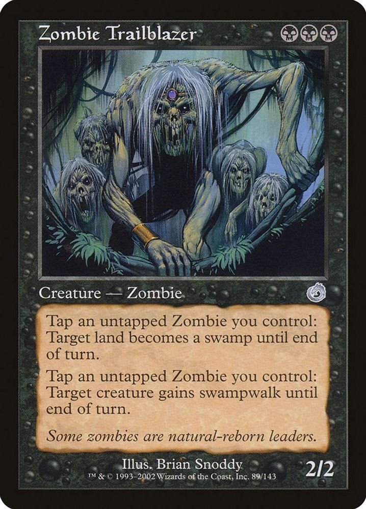 Zombie Trailblazer · 89 · TOR · Foil