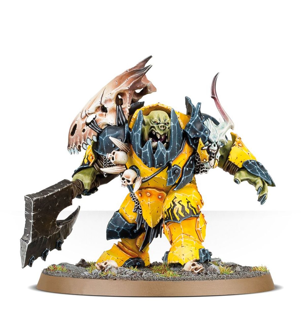 Warhammer Age of Sigmar - Orruk Warclans - Ironjawz Bigmob